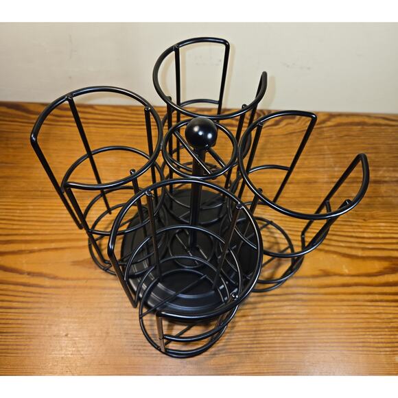 Stylish 24-Pod Rotating Carousel for Bartesian Cocktail Capsule Organization - Picture 3 of 4